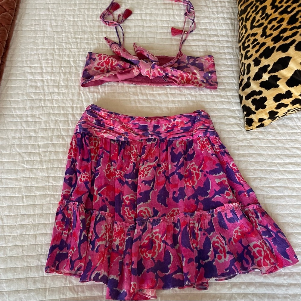 Rococo Sand Pink and Purple Set M